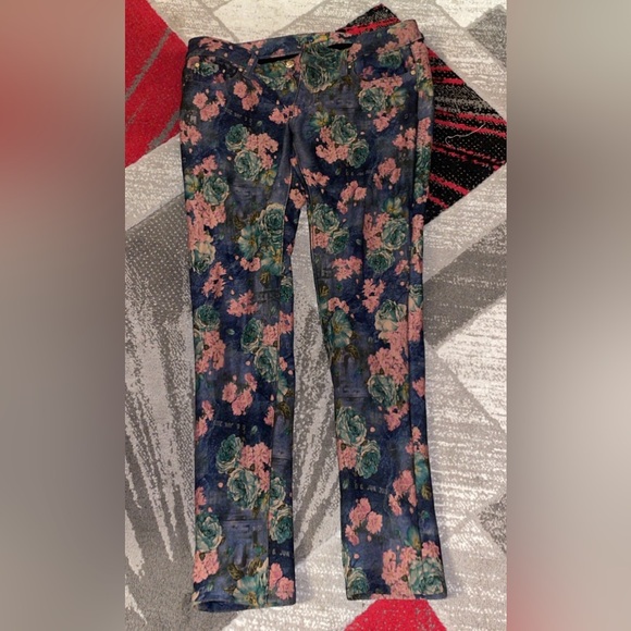 Flower print pants - Picture 1 of 2